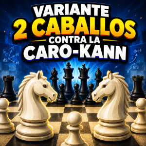 La Variante de los 2 Caballos contra la Defensa Caro Kann