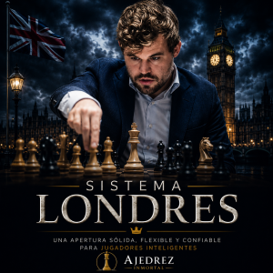 ¡Juega el Sistema Londres! Utilizada por Magnus Carlsen