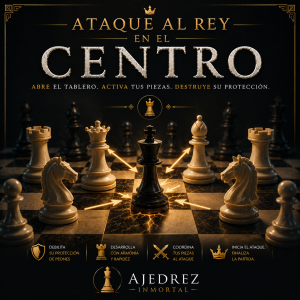 Ataque al Rey en el Centro